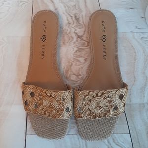 Katy Perry- The Gardener Woven Sandals Sz 11